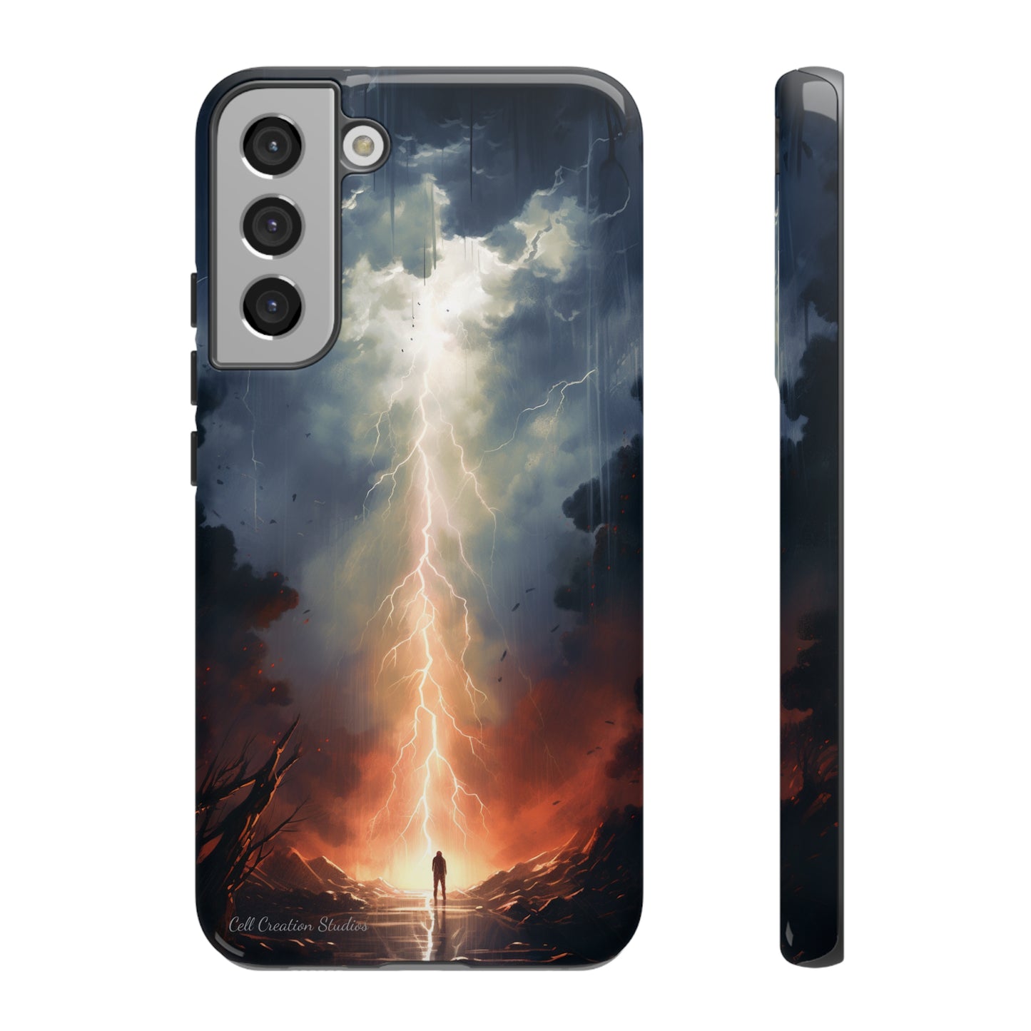 Introducing the "Thunderstrike" Cell Phone Case – Feel the Pulse of the Storm -Tough Cases