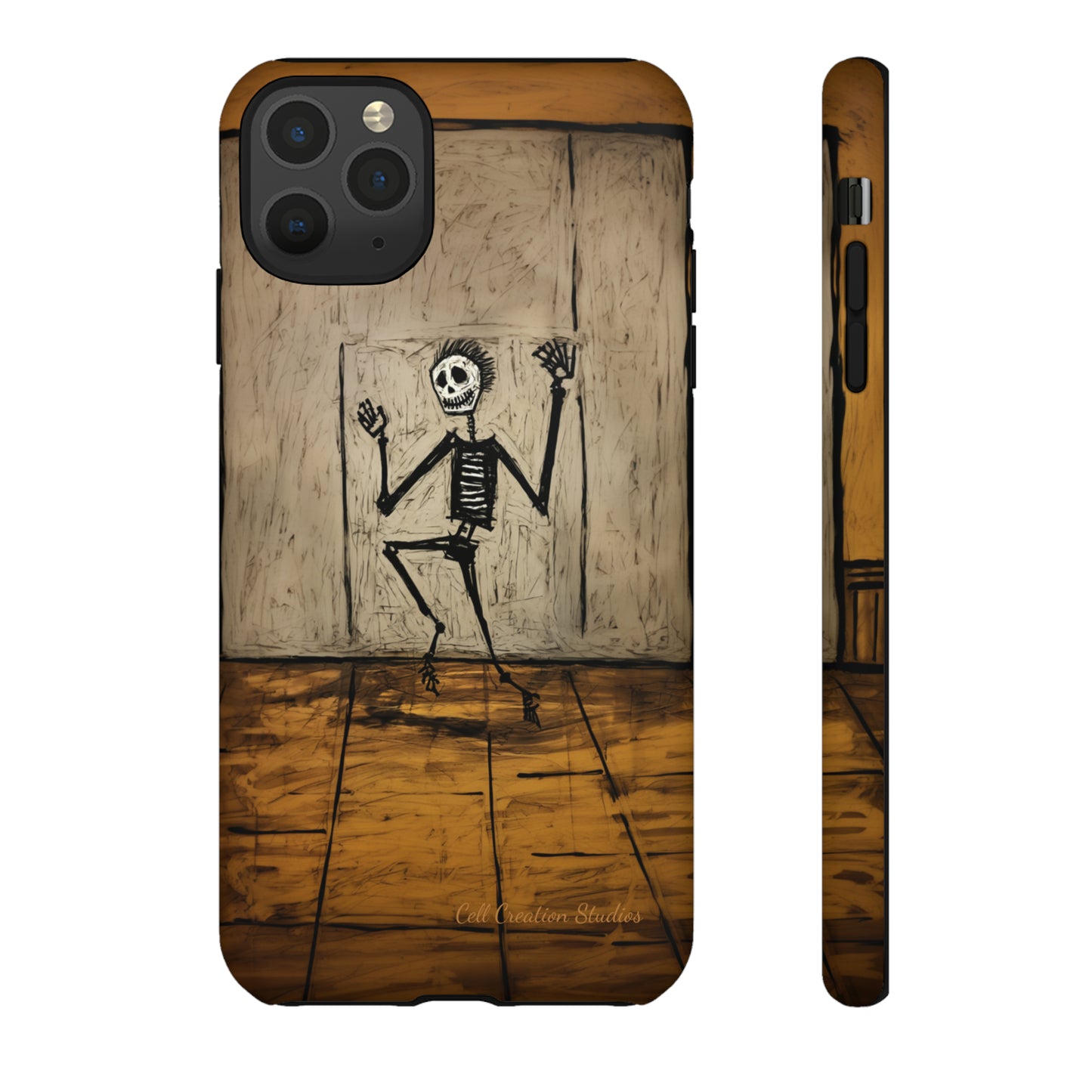 "Groovy Bones Skeleton" -Tough iPhone Cases