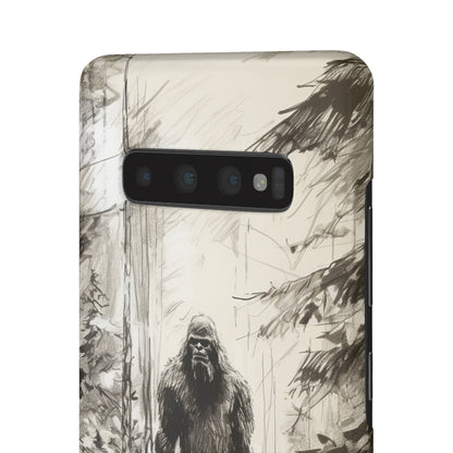 "Bigfoot in the Wilderness" Cell Phone Case – Encounter Bigfoot's Mystery -Snap Cases