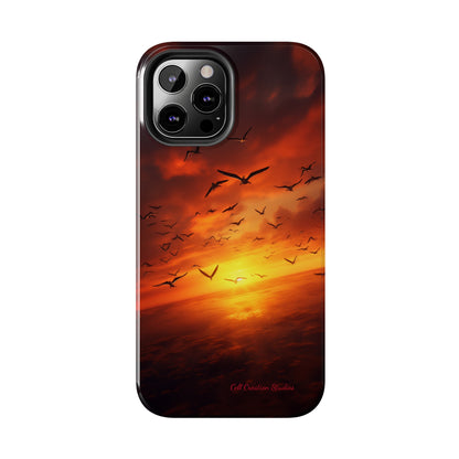 Introducing the "Sunset Soar" Cell Phone Case – Embrace Freedom and Beauty -Tough Phone Cases