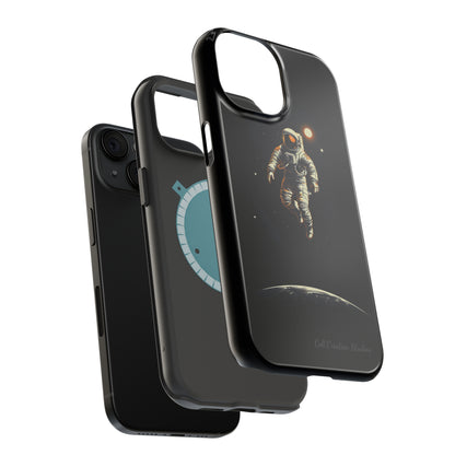 "Cosmic Explorer Astronaut" -MagSafe Tough iPhone Cases