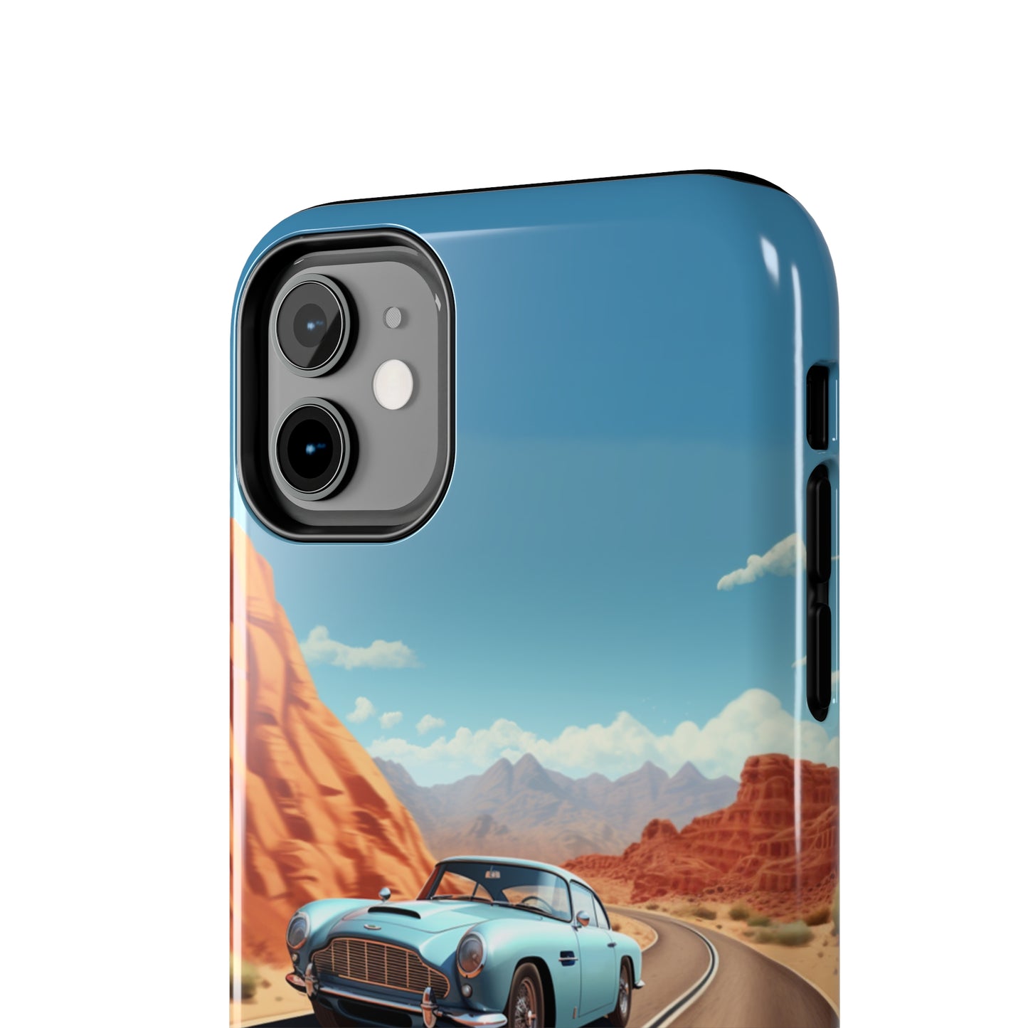 "Silver Racing Legend" -Tough iPhone Cases