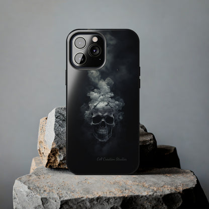 "Ethereal Skull Noir" -Tough iPhone Cases