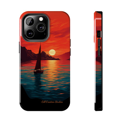 "Serenity at Sunset" -Tough iPhone Cases