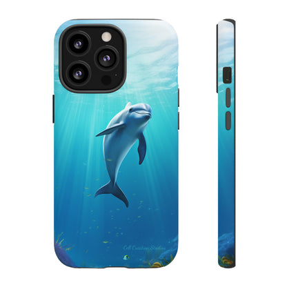 The "Dolphin Serenity" -Tough iPhone Cases