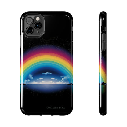 "Vibrant Skies: Rainbow Sunset" Cell Phone Case -Tough Phone Cases