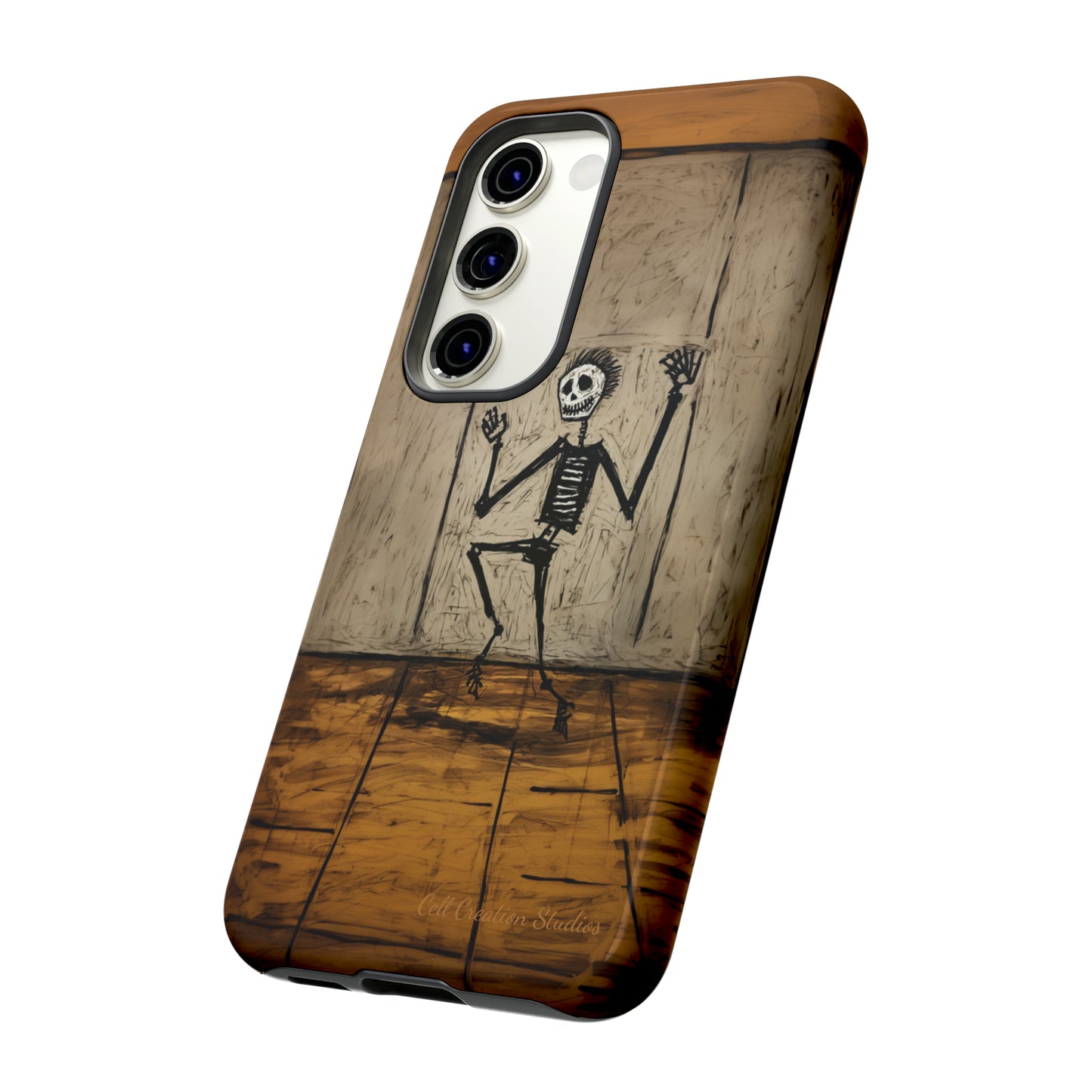 "Groovy Bones Skeleton" -Tough Samsung Phone Cases