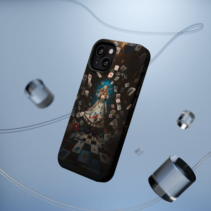 Introducing the "Alice in Wonderland" Cell Phone Case – A Journey Through Imagination -MagSafe Tough Cases