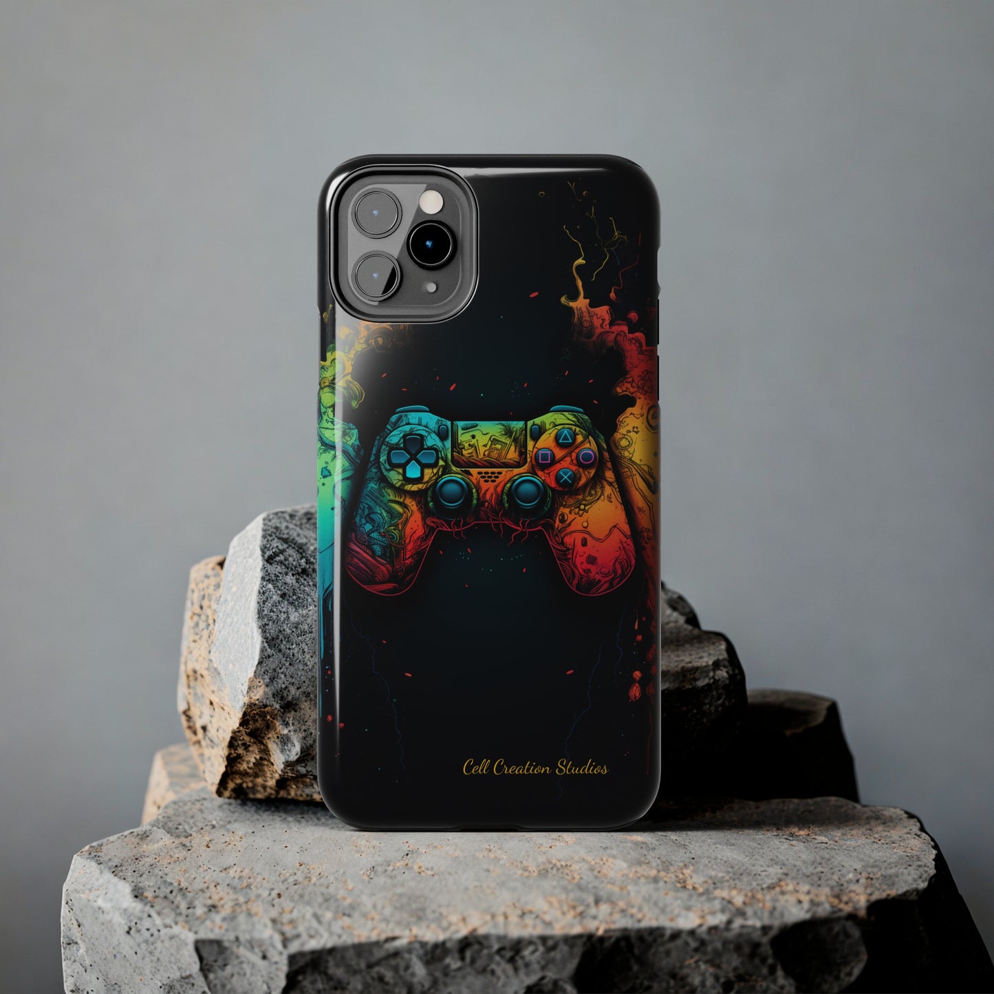 "ColorBlast Gaming" -Tough iPhone Cases