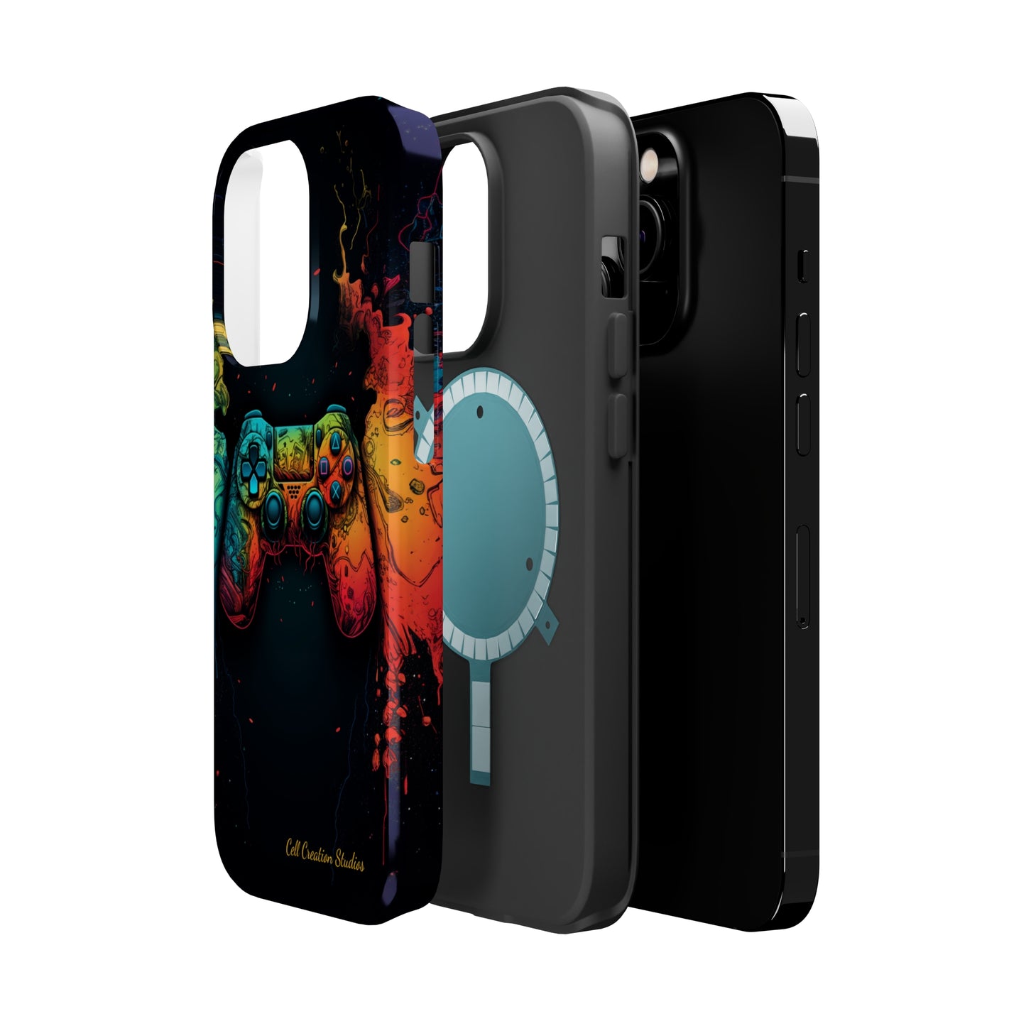 "ColorBlast Gaming" -MagSafe Tough iPhone Cases