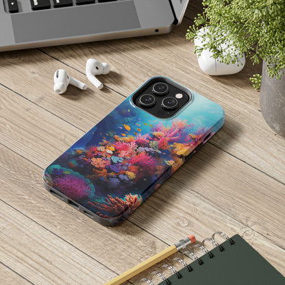 "Coral Reef Splendor" Cell Phone Case – Dive into the Vibrant Underwater World - Phone Cases