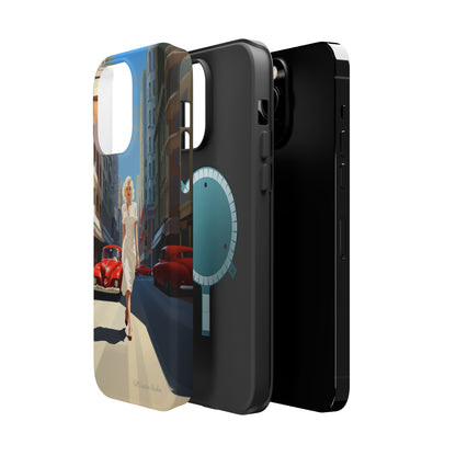 "City Stroll Glamour" Marilyn Monroe Phone Case -MagSafe Tough Cases