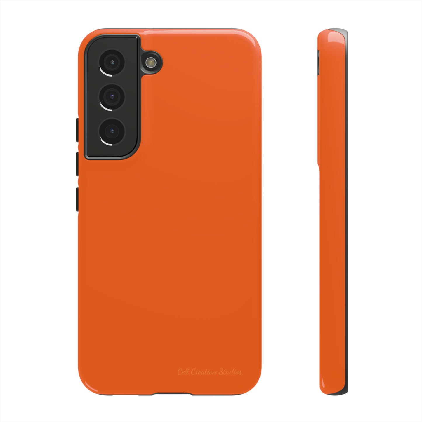 "Orange Burst" -Tough Samsung Phone Cases