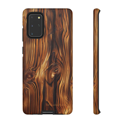 "Wood Grain Elegance" Tough Samsung Galaxy Cases