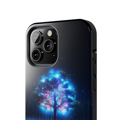 Introducing the "Luminous Tree" Cell Phone Case – Illuminate Your Style with Nature's Glow -Tough Phone Cases