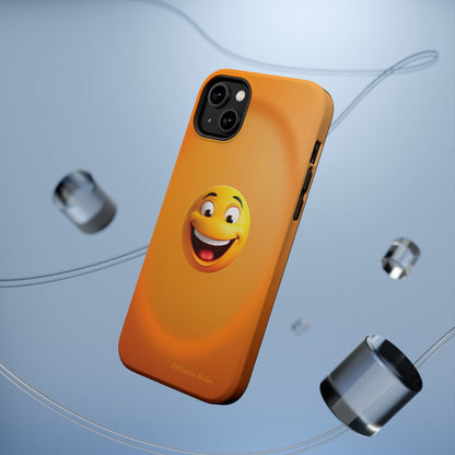 Introducing the "Laughing Emoji" Cell Phone Case – Carry Laughter Everywhere -MagSafe Tough Cases