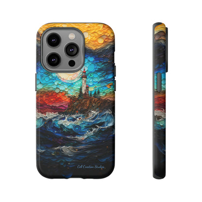 "Coastal Canvas Guardian" -Tough iPhone Cases