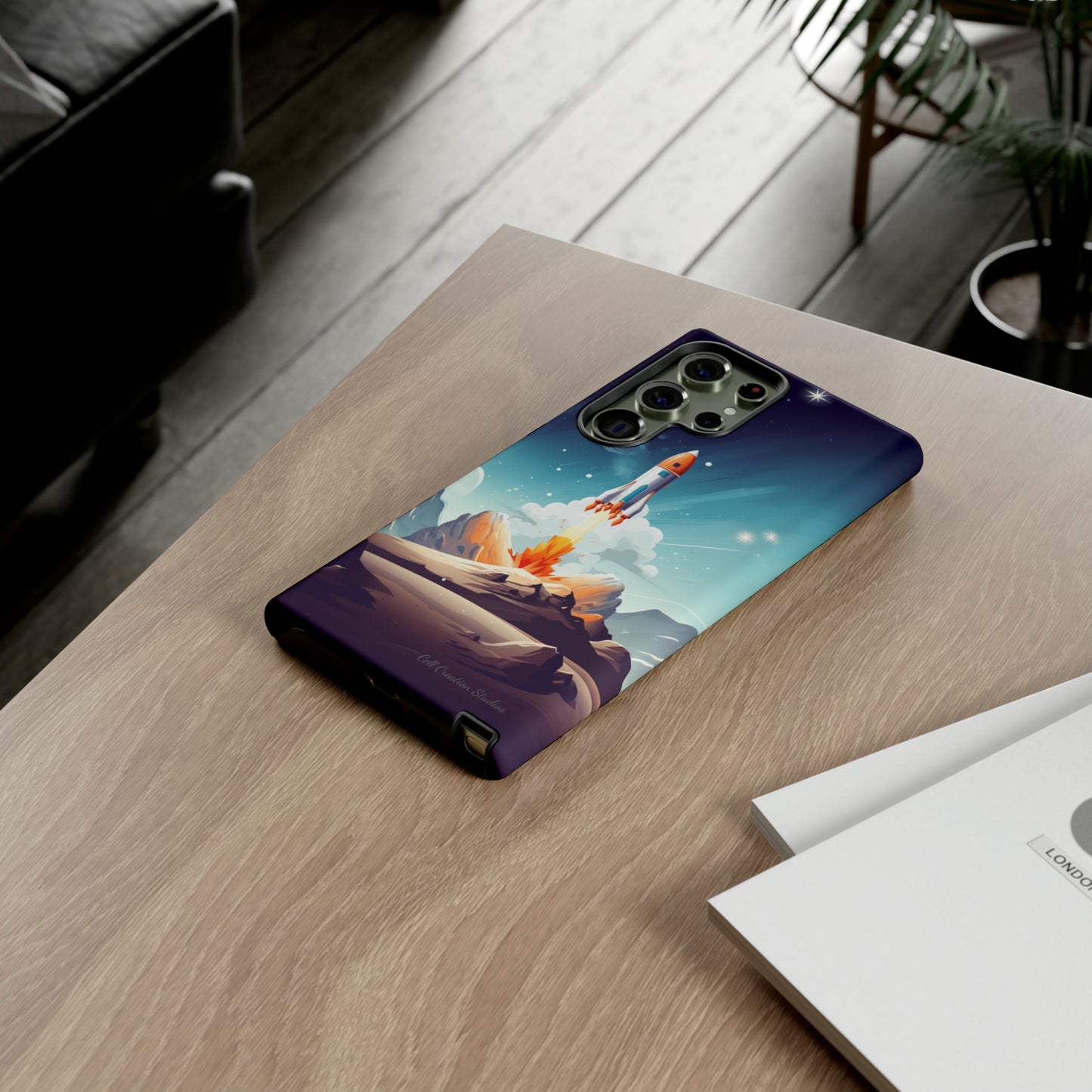 Introducing our "Galactic Odyssey" Cell Phone Case – Launch Your Device into Adventure -Tough Cases