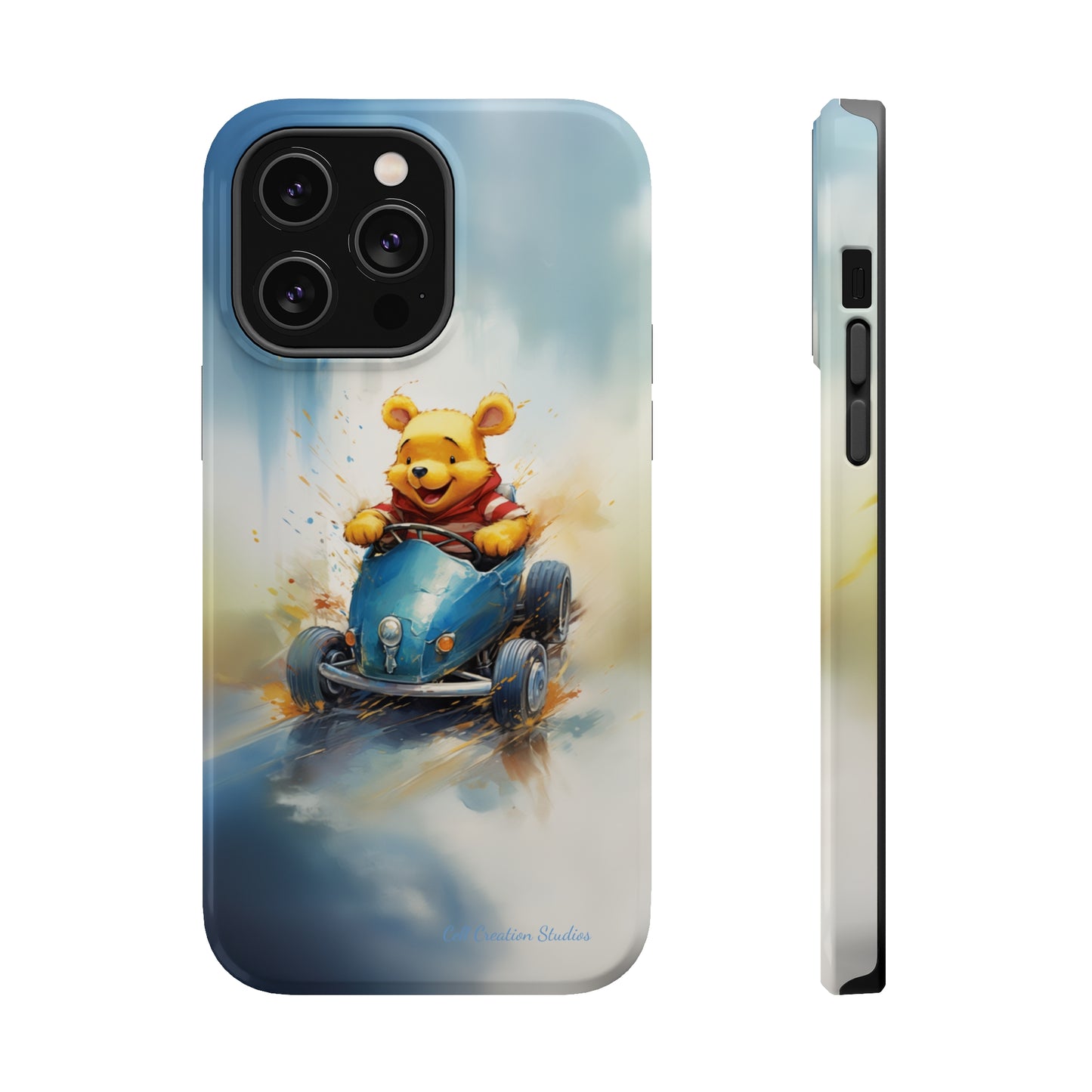 "Winnie-the-Pooh's Race Day" Phone Case -MagSafe Tough Cases