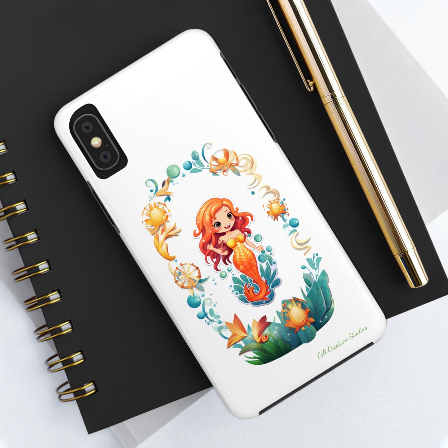 "Auburn Siren" -Tough iPhone Cases