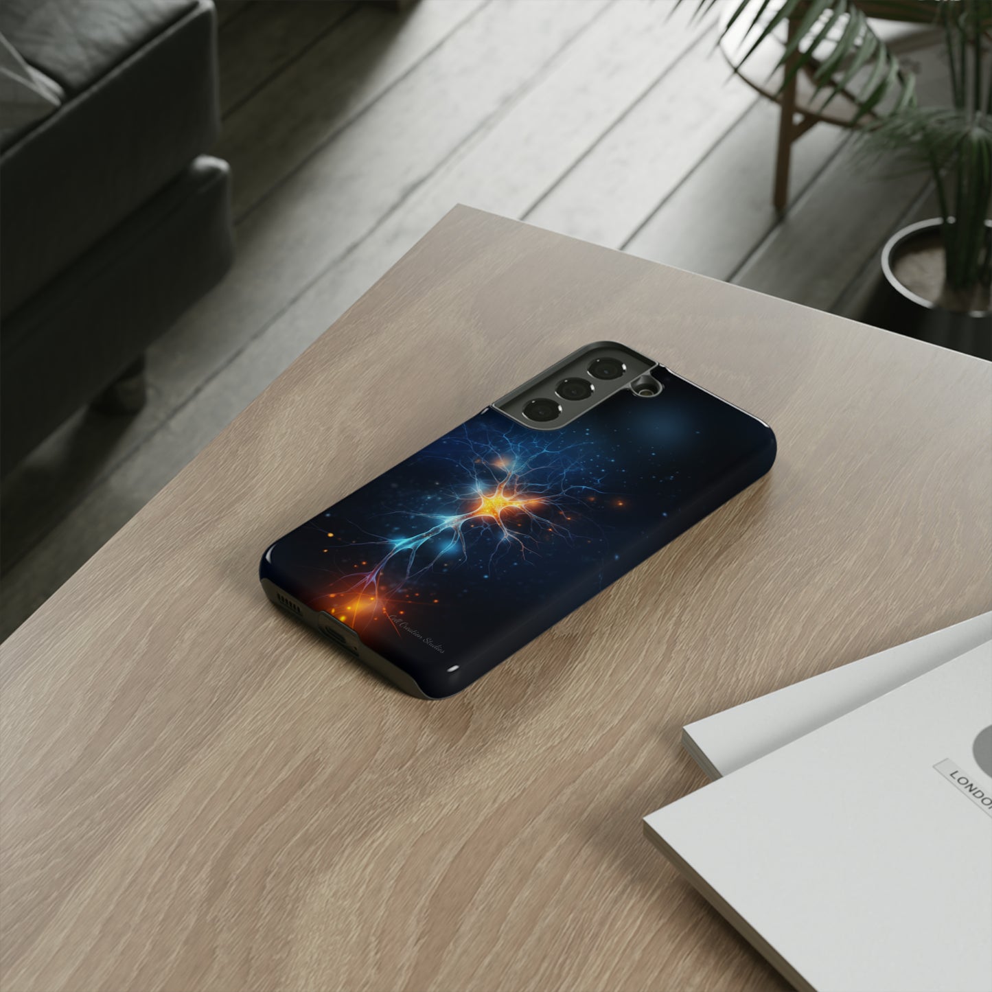 Introducing the "Luminous Neuron" Cell Phone Case – Illuminate Your Connection! -Tough Cases