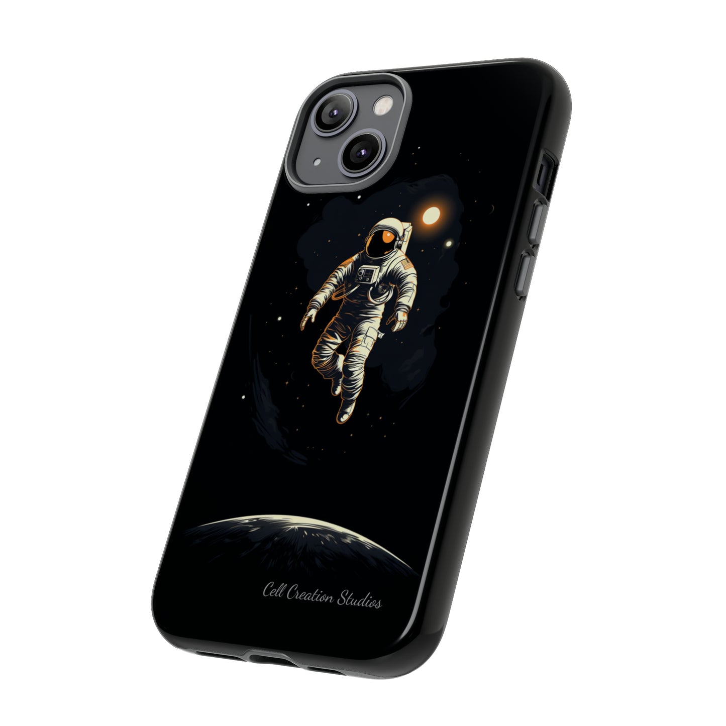 "Cosmic Explorer Astronaut" -Tough iPhone Cases