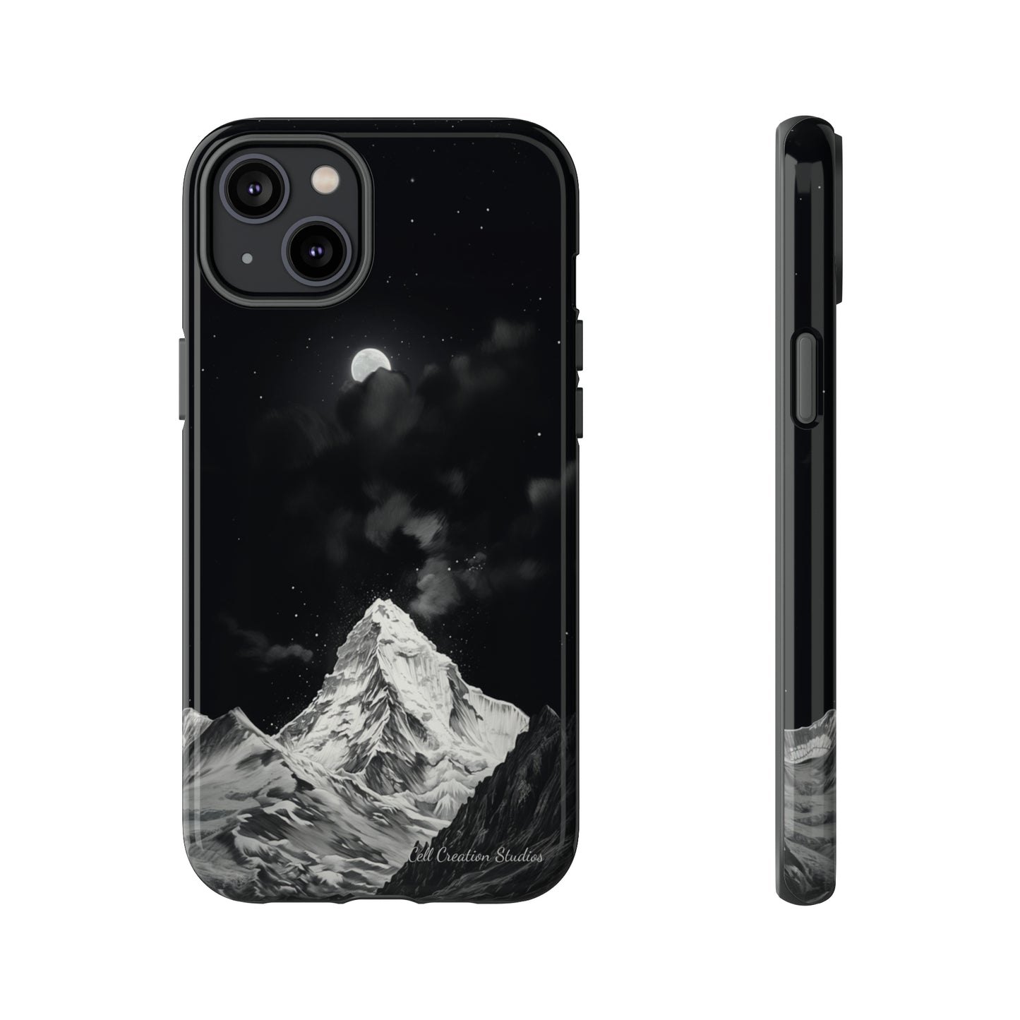 "Moonlit Everest" Phone Case -Tough Cases