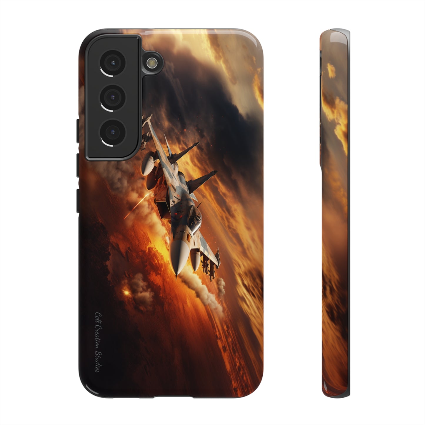 Introducing the "Sky Dominator" Fighter Jet Cell Phone Case – Unleash High-Flying Power! -Tough Cases