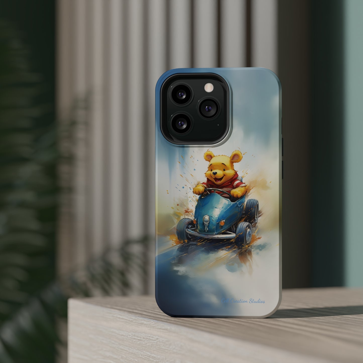 "Winnie-the-Pooh's Race Day" Phone Case -MagSafe Tough Cases