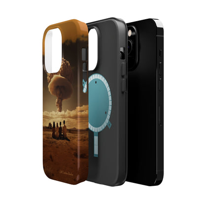 Introducing our "Skywatchers" Cell Phone Case - A Thought-Provoking Design -MagSafe Tough Cases