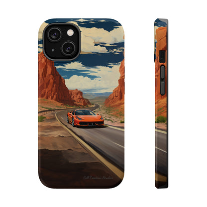 "Desert Racer Ferrari Edition" -MagSafe Tough iPhone Cases