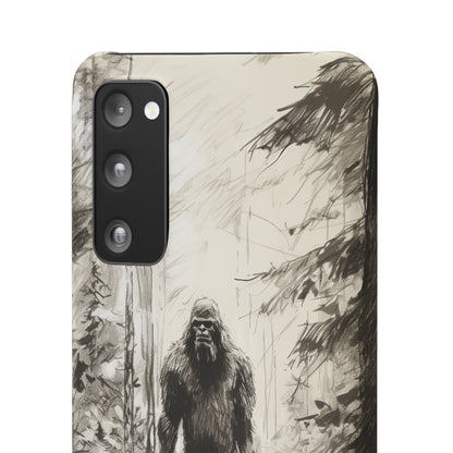 "Bigfoot in the Wilderness" Cell Phone Case – Encounter Bigfoot's Mystery -Snap Cases