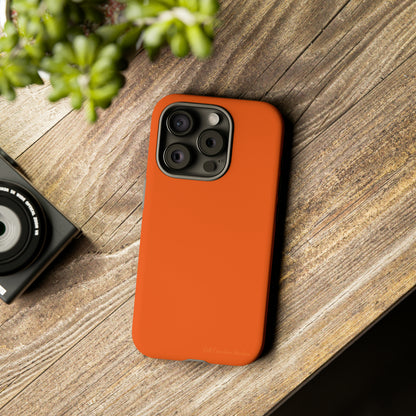 "Orange Burst" -Tough iPhone Cases