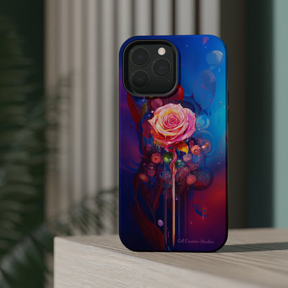 "Dreamy Rose Bloom Fantasy" -MagSafe Tough iPhone Cases