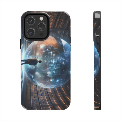 Introducing the "Library Luminary" Cell Phone Case – Where Knowledge Meets Mystery -Tough Phone Cases