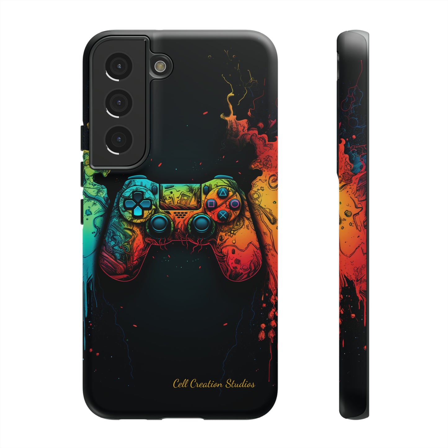 "ColorBlast Gaming" -Tough Samsung Phone Cases