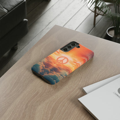 Introducing the "Sky Peace" Cell Phone Case – Carry Tranquility in Your Pocket -Tough Cases