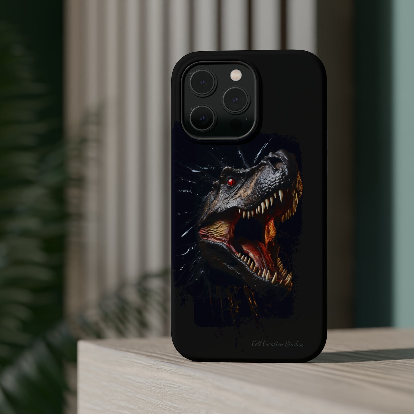 "Jurassic Impact" T-Rex Phone Case -MagSafe Tough Cases