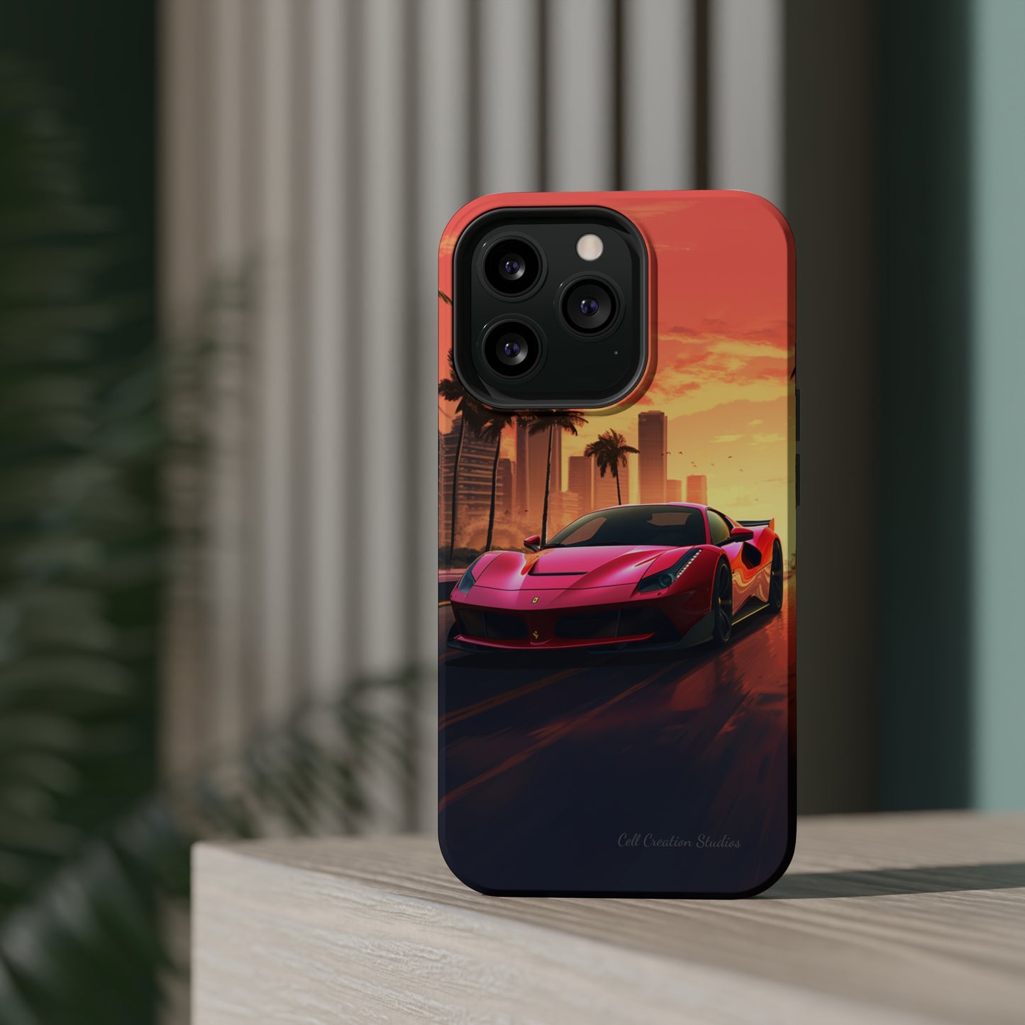 "Sunset Boulevard Ferrari Edition" -MagSafe Tough iPhone Cases