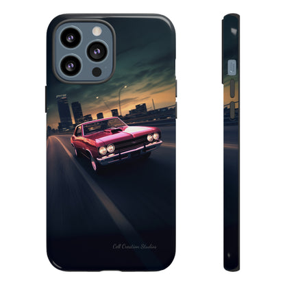 "Sunset City Cruise GTO Edition" -Tough iPhone Cases