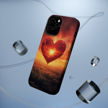 Introducing the "Sky-Heart Radiance" Cell Phone Case – Carry Love's Glow Everywhere You Go -MagSafe Tough Cases