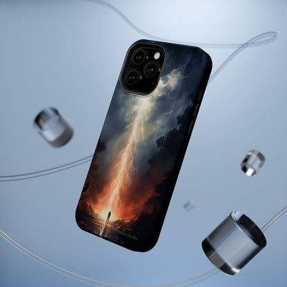 Introducing the "Thunderstrike" Cell Phone Case – Feel the Pulse of the Storm -MagSafe Tough Cases