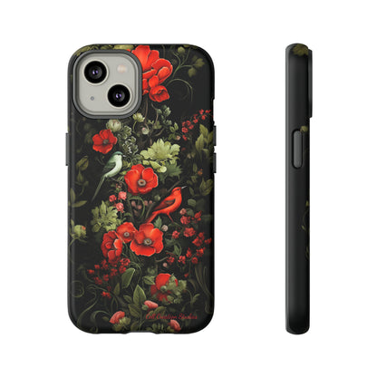 "Floral Serenade Elegance" -Tough iPhone Cases