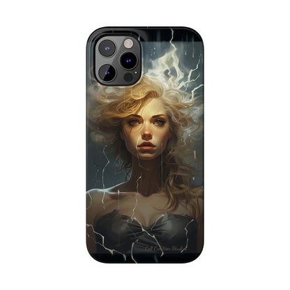 Introducing the "Electrifying Beauty" Cell Phone Case – Sparks of Style and Power -Slim Phone Cases