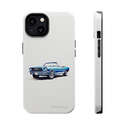 "Classic Mustang Cruisin'" Phone Case -MagSafe Tough Cases