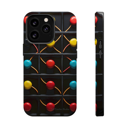 "Vibrant Spheres Fusion" -MagSafe Tough Phone Cases