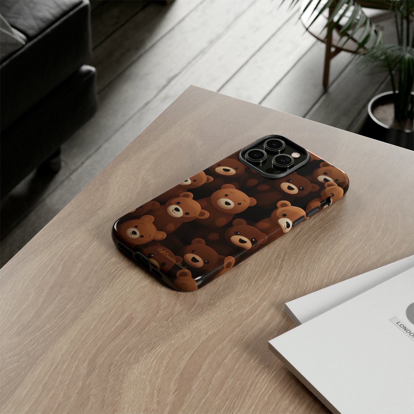 "Bear Hug Haven" -Tough Phone Cases