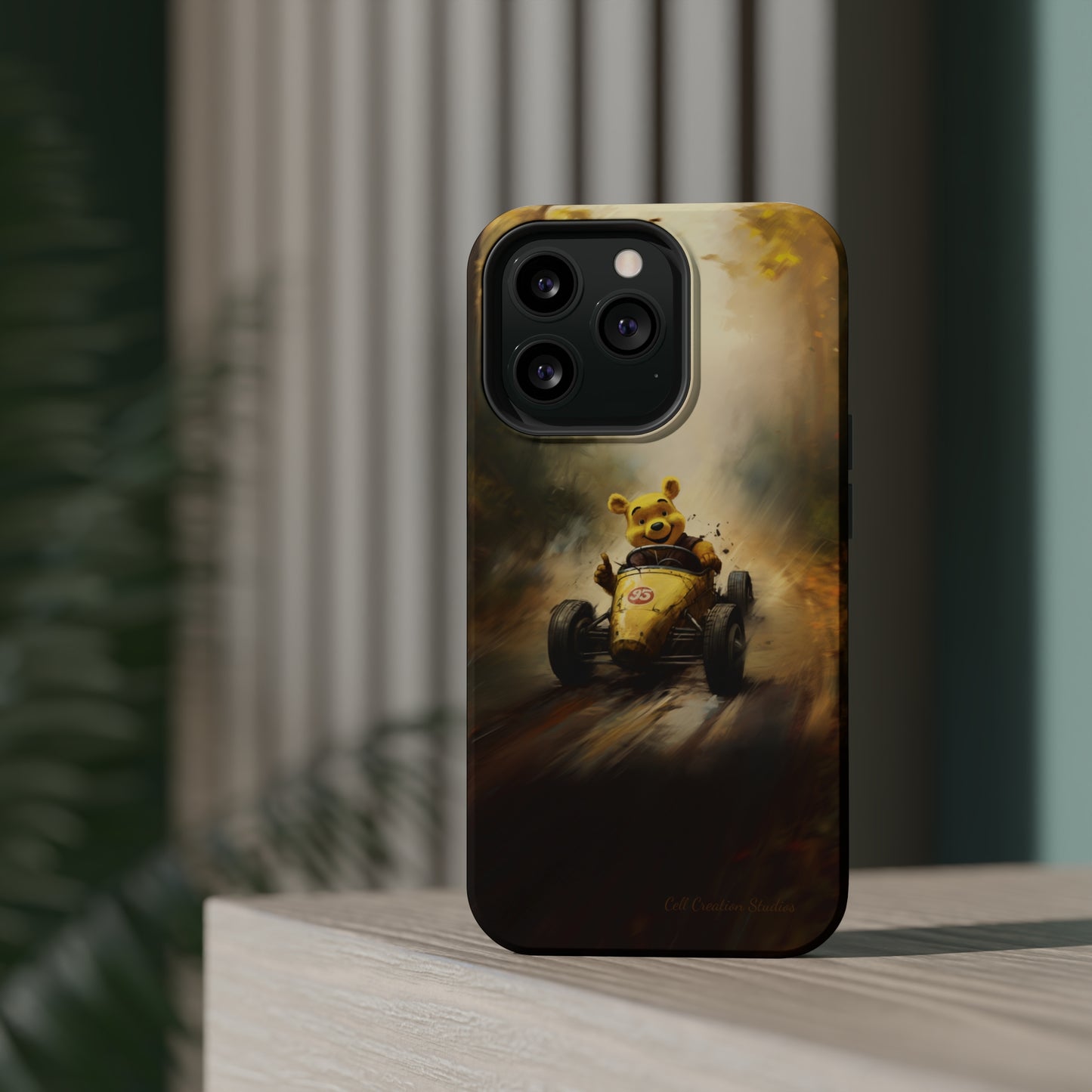 "Winnie-the-Pooh's Victory Lap" Phone Case -MagSafe Tough Cases