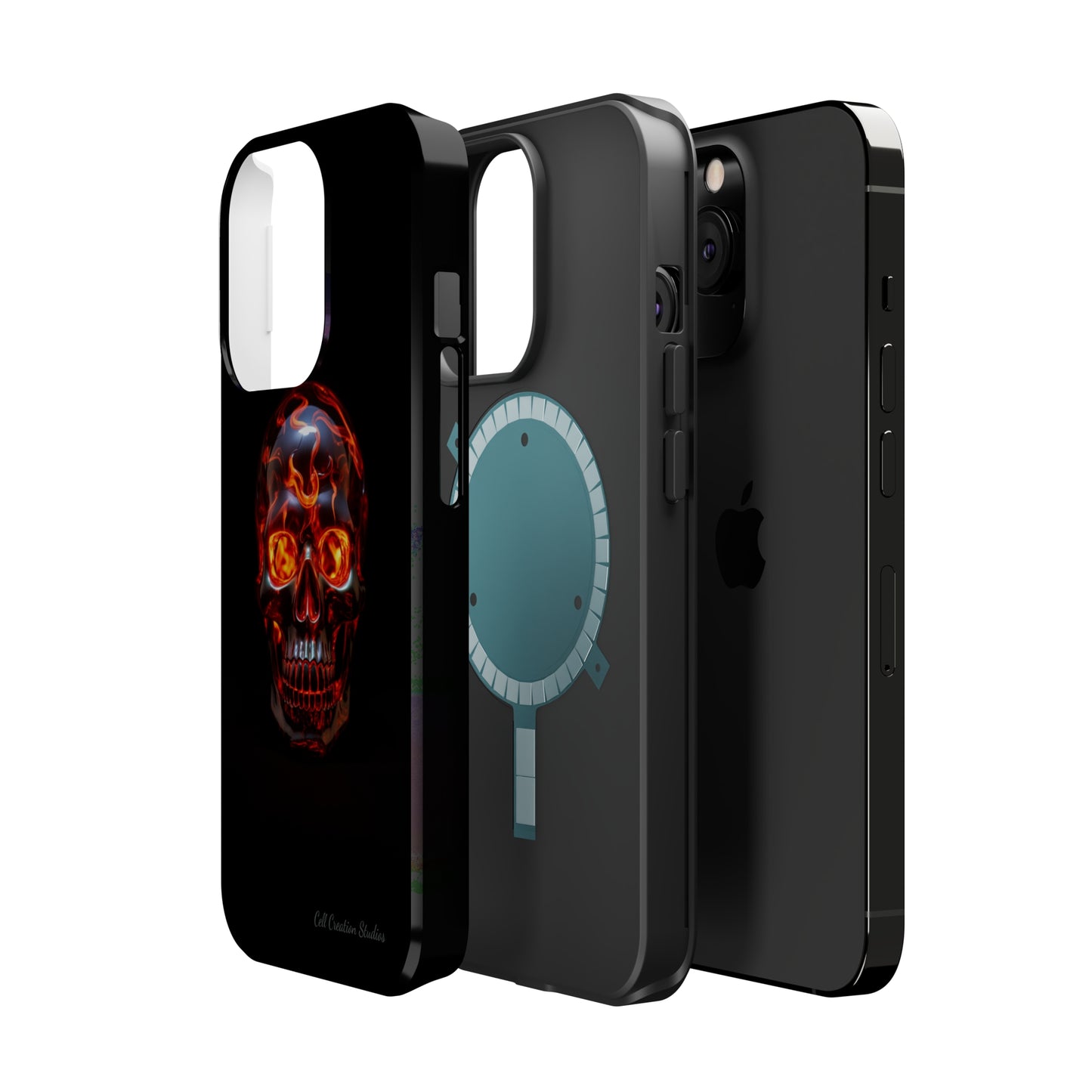 "Inferno Cranium" Phone Case -MagSafe Tough Cases