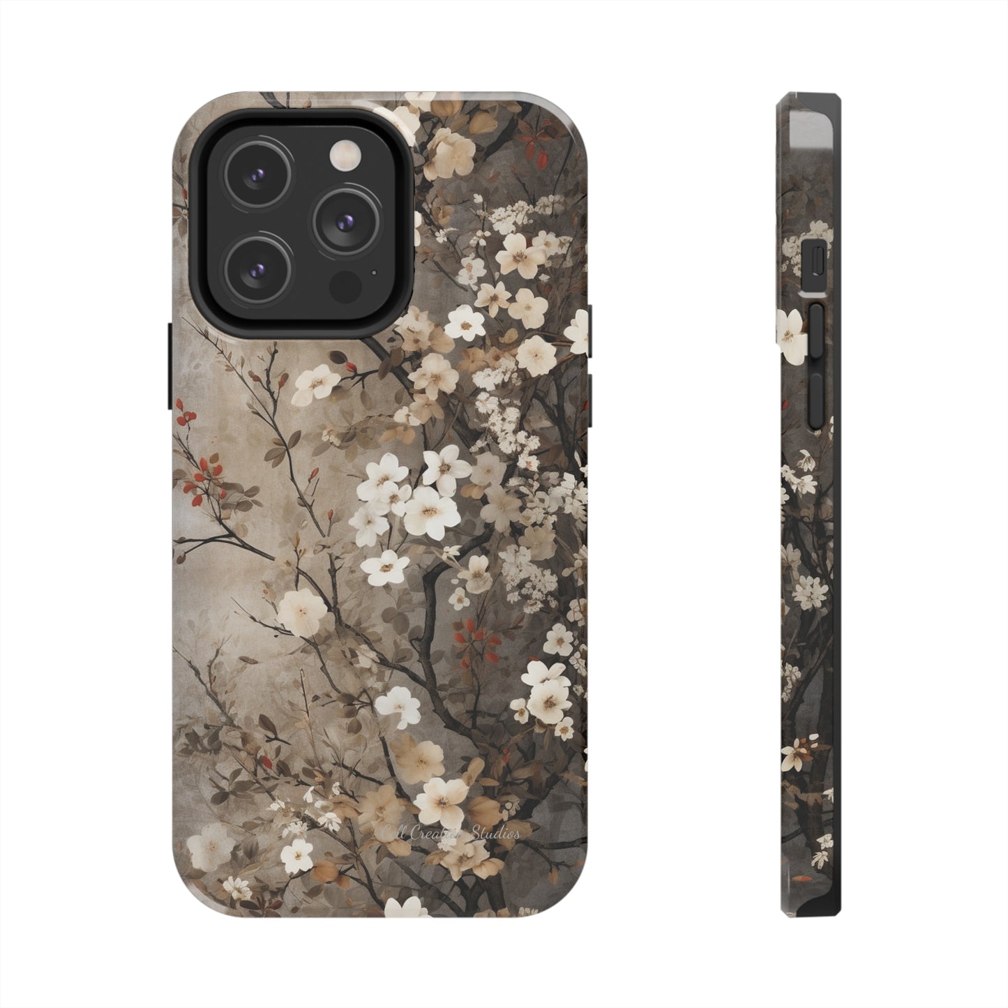 "Whimsical Blooms" -Tough iPhone Cases